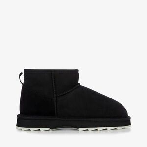 Emu Sharky Micro Black Sheepskin Booties